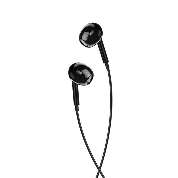 Навушники  XO EP43 In-ear Earphone Black (6920680879168)