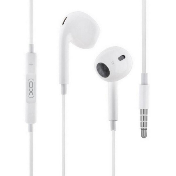 Навушники XO EP43 In-ear Earphone White (6920680879175)
