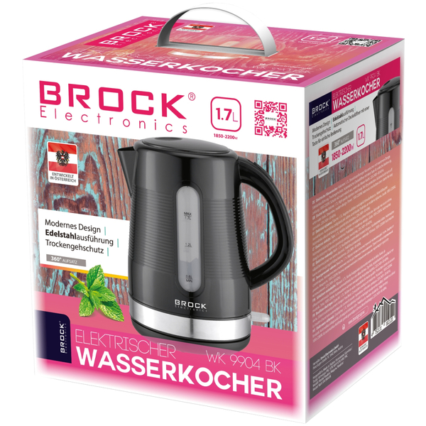Електрочайник BROCK WK 9904 BK