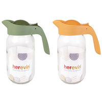 Банка HEREVIN з дозатором та тримачем 1 л (111271-150)