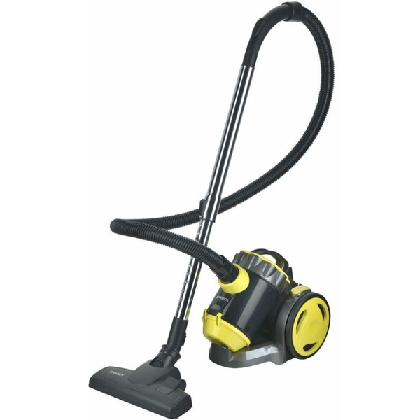 Пилосос BROCK BVC 8056 YT контейнерний/ 800Вт/ 2л/ фільтр НЕРА/ чорно-жовтий