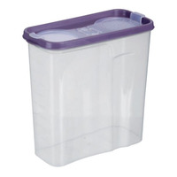 Контейнер пластиковий для сипучих Violet House Transparent 0551 2.5 л (0551 Transparent д/сипучих 2.5 л)
