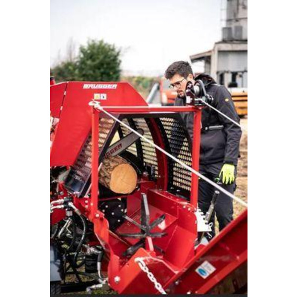 Напівавтоматична машина для різання і розколу дров Brugger SA48 Pro