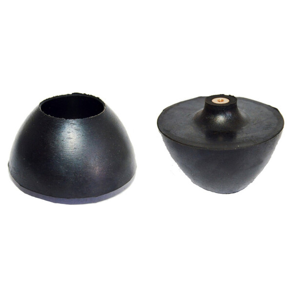 Груша на зливну стійку в бачок унітаза під радянську арматуру 35 х 65 мм гумове латунне різьблення