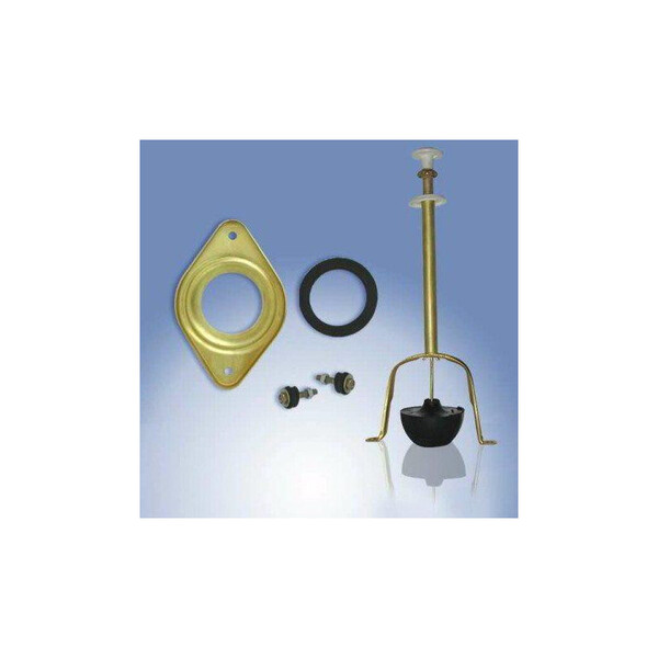 Груша на зливну стійку в бачок унітаза під радянську арматуру 35 х 65 мм гумове латунне різьблення