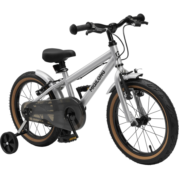 Дитячий велосипед Miqilong ST 16 срібний (RBB-ST16-SILVER)
