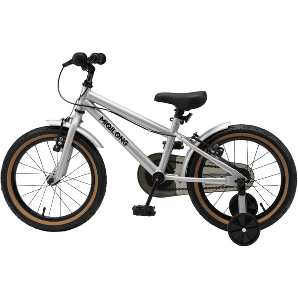 Дитячий велосипед Miqilong ST 16 срібний (RBB-ST16-SILVER)
