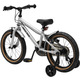 Дитячий велосипед Miqilong ST 16" срібний (RBB-ST16-SILVER)