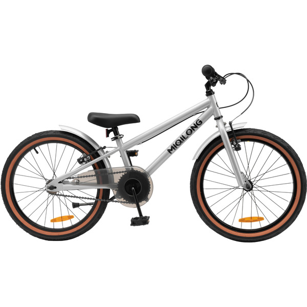 Дитячий велосипед Miqilong ST 20" срібний (RBB-ST20-SILVER)