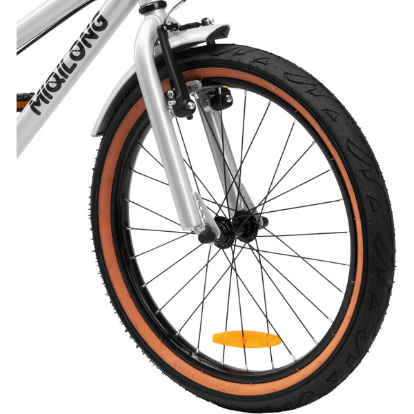 Дитячий велосипед Miqilong ST 20" срібний (RBB-ST20-SILVER)