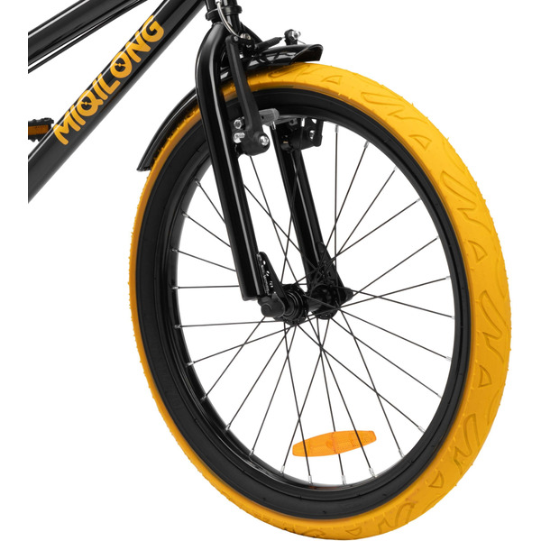 Дитячий велосипед Miqilong ST 20" чорний (RBB-ST20-BLACK)