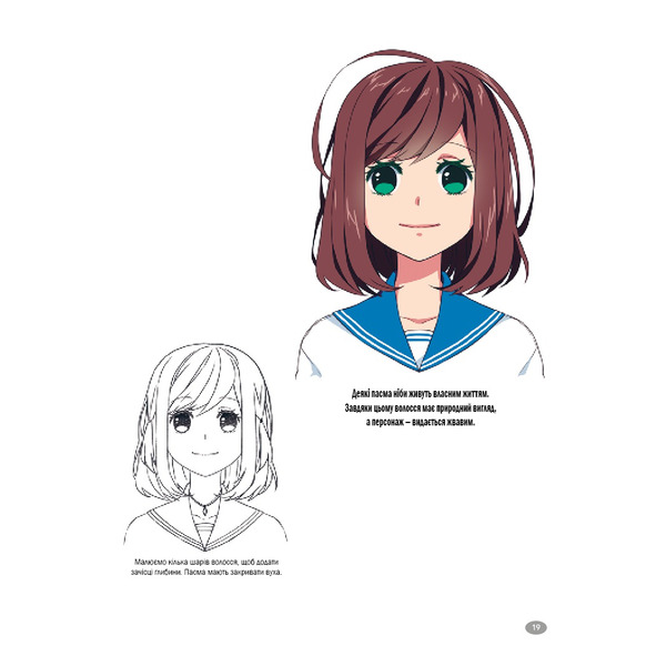 Як малювати аніме. Вчимося малювати оригінальних персонажів за простими шаблонами / Крістофер Гарт