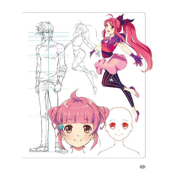 Як малювати аніме. Вчимося малювати оригінальних персонажів за простими шаблонами / Крістофер Гарт