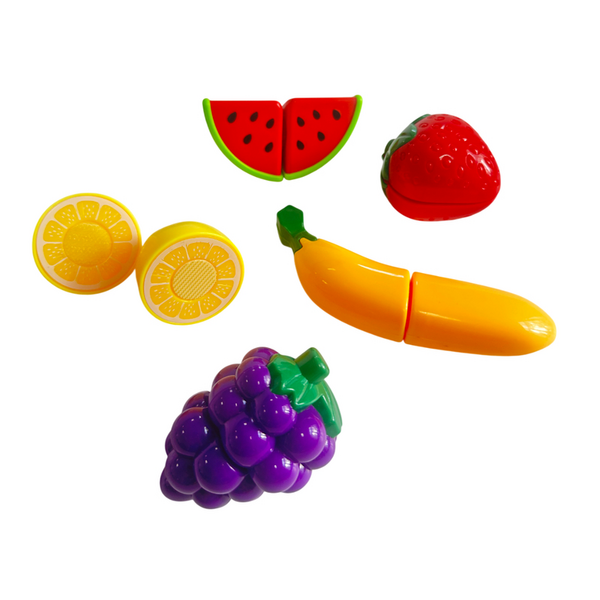 Ігровий набір Beiens Кошик з овочами та фруктами на липучках 25 предметів (B118)