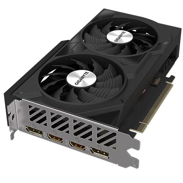 Видеокарта Gigabyte GeForce RTX 4060 8GB GDDR6 WindForce OC (GV-N4060WF2OC-8GD)