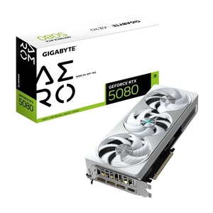 Відеокарта Gigabyte GeForce RTX 5080 16GB GDDR7 Aero OC (GV-N5080AERO OC-16GD)