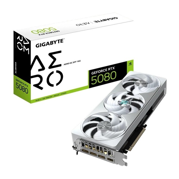 Відеокарта Gigabyte GeForce RTX 5080 16GB GDDR7 Aero OC (GV-N5080AERO OC-16GD)