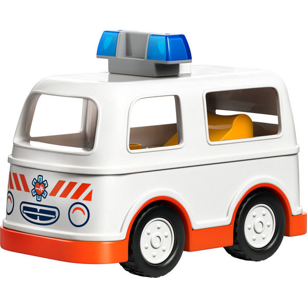Конструктор LEGO DUPLO Швидка допомога з водієм 19 елементів (10447)