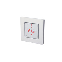 Програмований сенсорний терморегулятор Danfoss Icon Display з дисплеєм, 230V, 80 х 80мм, In-Wall, білий (088U1010)й, 230V, 80 х 80мм, In-Wall, білий