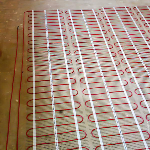 Теплый пол DEVI Comfort двухжильный нагревательный мат DTIR-150 12 м2