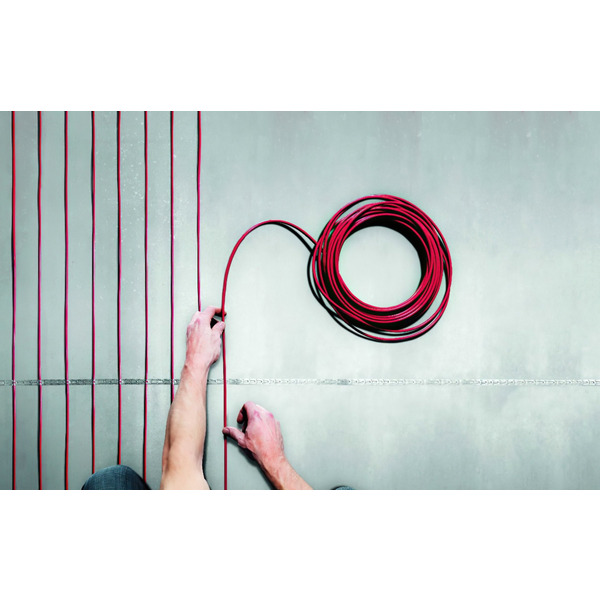 Тепла підлога DEVI Flex двожильний нагрівальний кабель 18T, 2775 Вт, 230V, 155м (140F1252)