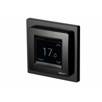 DEVI Терморегулятор DEVIreg Touch, сенсорный, 2" экран, 85 х 85мм, макс. 16A, черный