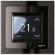 DEVI Терморегулятор DEVIreg Touch, сенсорный, 2" экран, 85 х 85мм, макс. 16A, черный