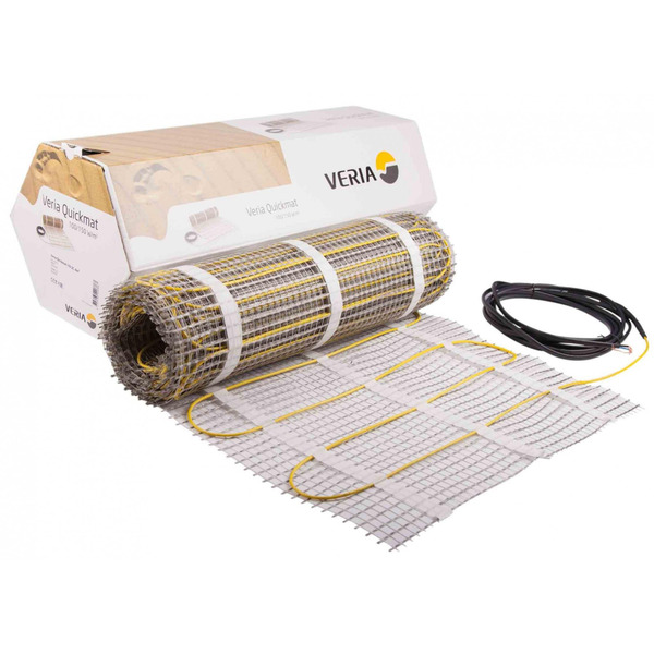 Теплий підлоговий мат Veria Quickmat 150 двожильний 375 Вт, 230V, 2,5 м2 (189B0164)