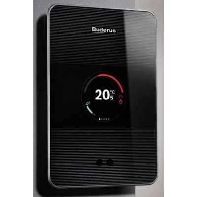 Комнатный термостат Buderus Logamatic TC 100.2, чёрный