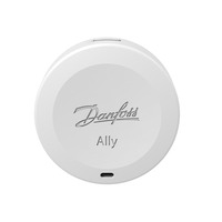 Danfoss Комнатный датчик Ally Room Sensor, Zigbee, 1 x CR2450, белый