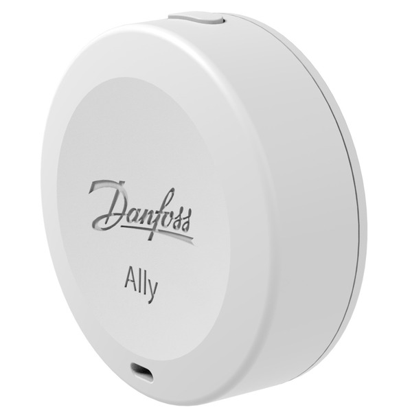 Кімнатний датчик Danfoss Ally Room Sensor, Zigbee, 1 x CR2450, білий