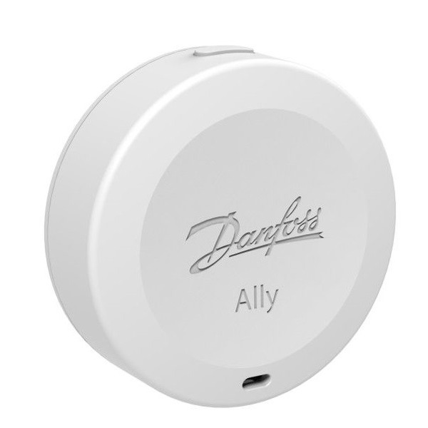 Кімнатний датчик Danfoss Ally Room Sensor, Zigbee, 1 x CR2450, білий