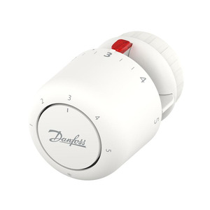 Термостатичний елемент Danfoss Aero, RA, +7...28 °C, Click, вбудований датчик, білий
