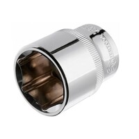 Головка шестигранна 1/2", 28*38 мм, Cr-V INTERTOOL ET-0028