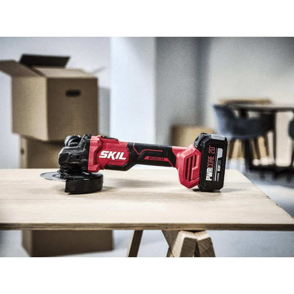 Шліфмашина кутова акумуляторна SKIL 3923 CA 125мм 20В (без АКБ и ЗП), (AG1E3923CA)