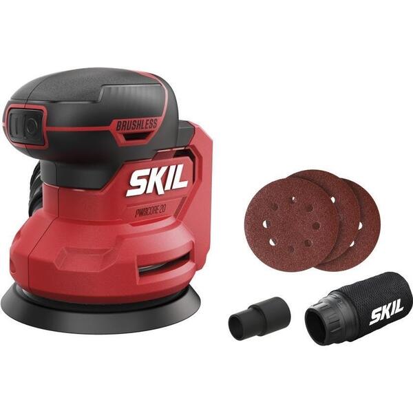 Шліфмашина ексцентрикова акумуляторна SKIL 3746 CA 20В без АКБ и ЗП (SR1E3746CA)