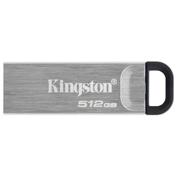 Флеш-накопитель USB3.2 512GB Kingston DataTraveler Kyson Silver/Black (DTKN/512GB)
