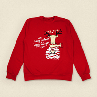 Джемпер мужской с новогодним принтом Rudolf.