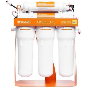 Фільтр зворотного осмосу Ecosoft Absolute з мінералізатором та помпою на станині (MO675MPSECO)
