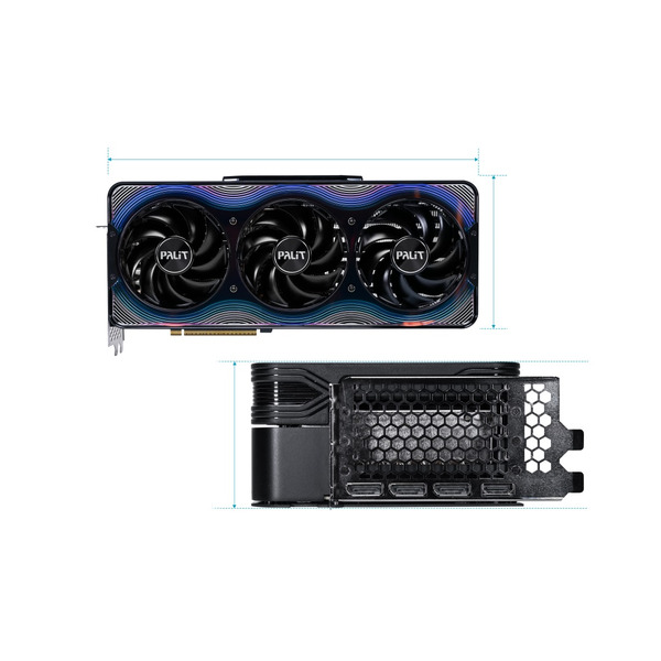 Відеокарта Palit GeForce RTX 5080 16GB GDDR7 GameRock OC (NE75080T19T2-GB2030G)
