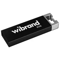 Флешка Wibrand Chameleon, USB 2.0, 8Gb, Black