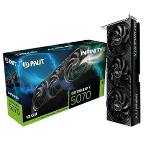 Відеокарта Palit GeForce RTX 5070 12GB GDDR7 Infinity 3 (NE75070019K9-GB2050S)
