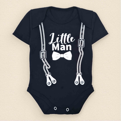 Чорний боді Dexter's для хлопчика little man 80 см чорний (131695568973)