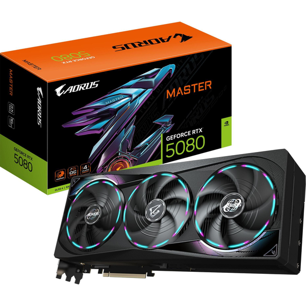 Відеокарта GIGABYTE GeForce RTX 5080 GV-N5080AORUS_M-16GD