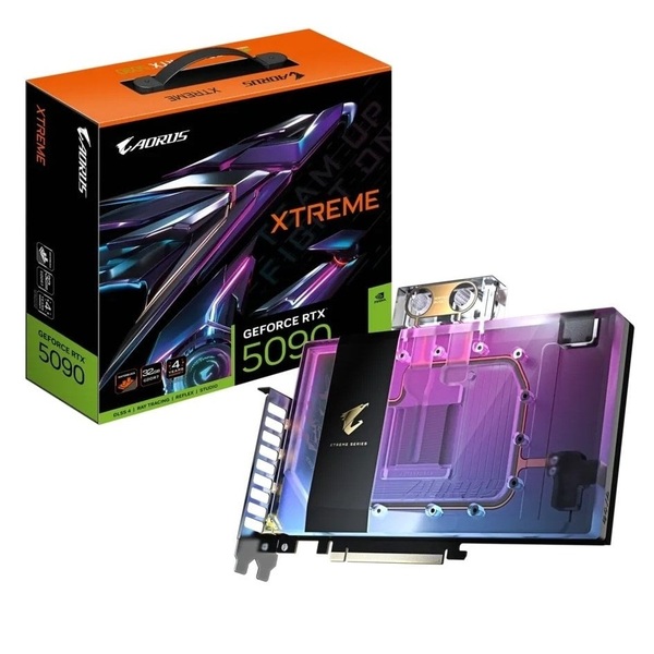 Гигабайт GeForce RTX 5090 GV-N5090AORUSX WB-32GD
