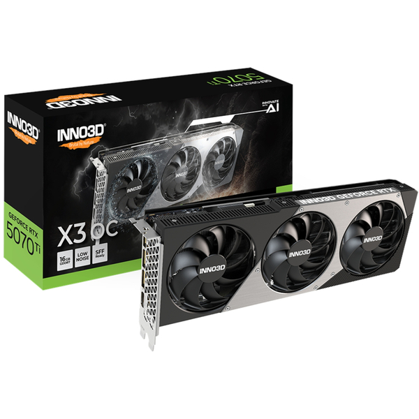Inno3D GeForce RTX 3070 Ti N307T3-16D7X-176068N

Inno3D GeForce RTX 3070 Ti N307T3-16D7X-176068N