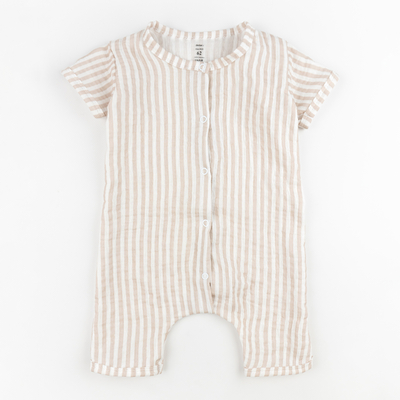Пісочник з мусліну Beige stripe