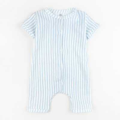 Пісочник з мусліну Blue stripe