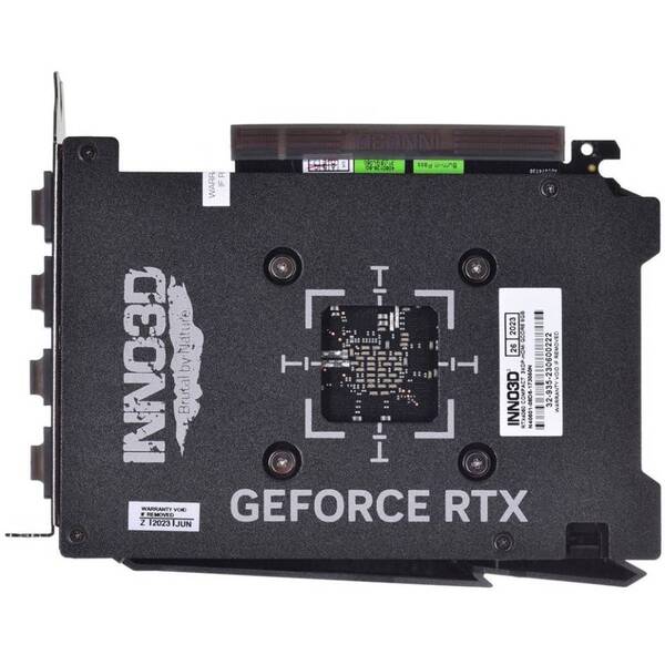 Відеокарта GeForce RTX4060 Inno3D Compact, 8GB GDDR6, 128bit, PCI Express 4.0 X8