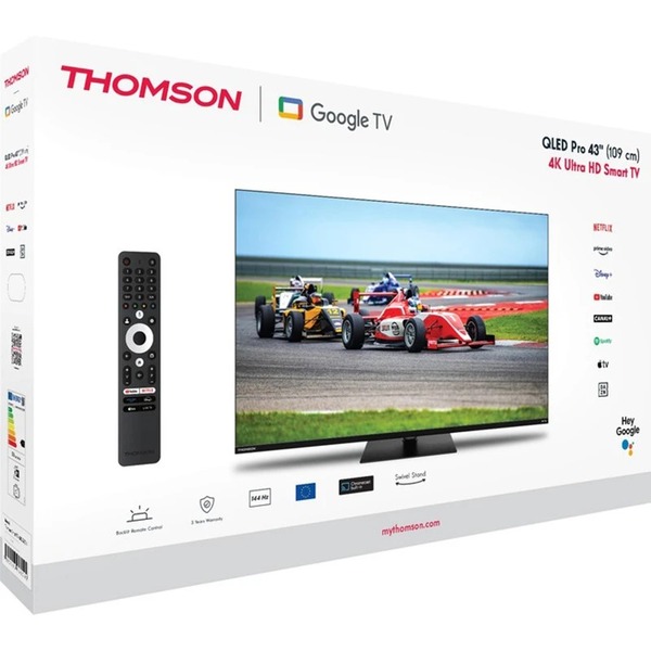Телевизор Thomson Google TV 43" UHD 43QG7C14